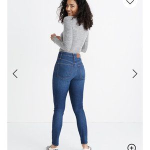 NWT Madewell Curvy High Rise Skinny Jeans -Size 23